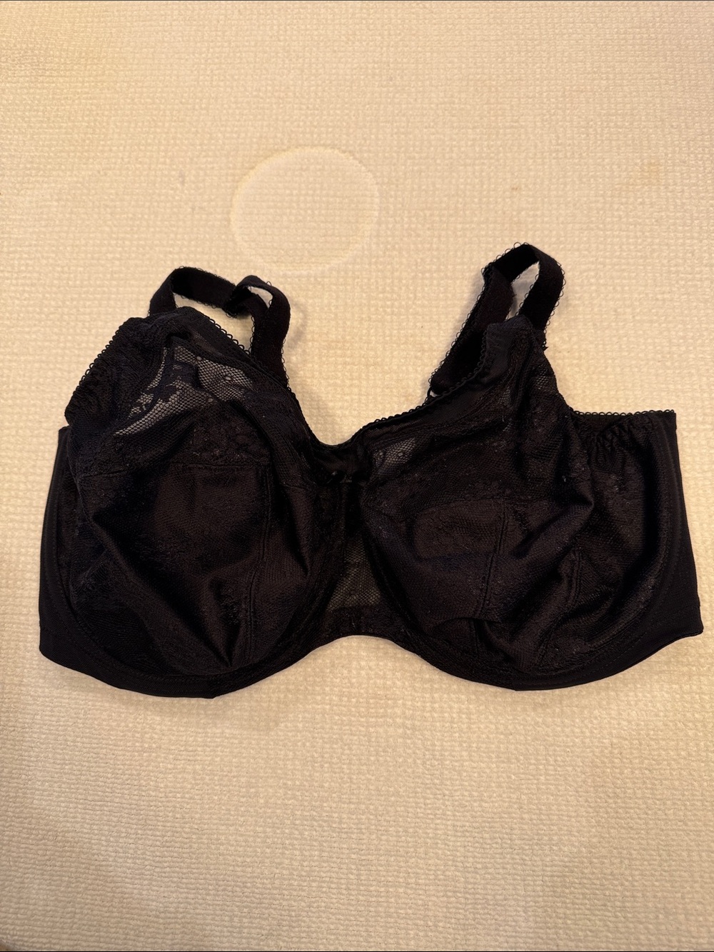 Goddess Black Full-Coverage Underwire Bra